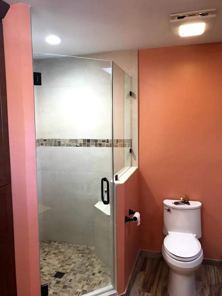 Glass enclosure - mirror South Florida