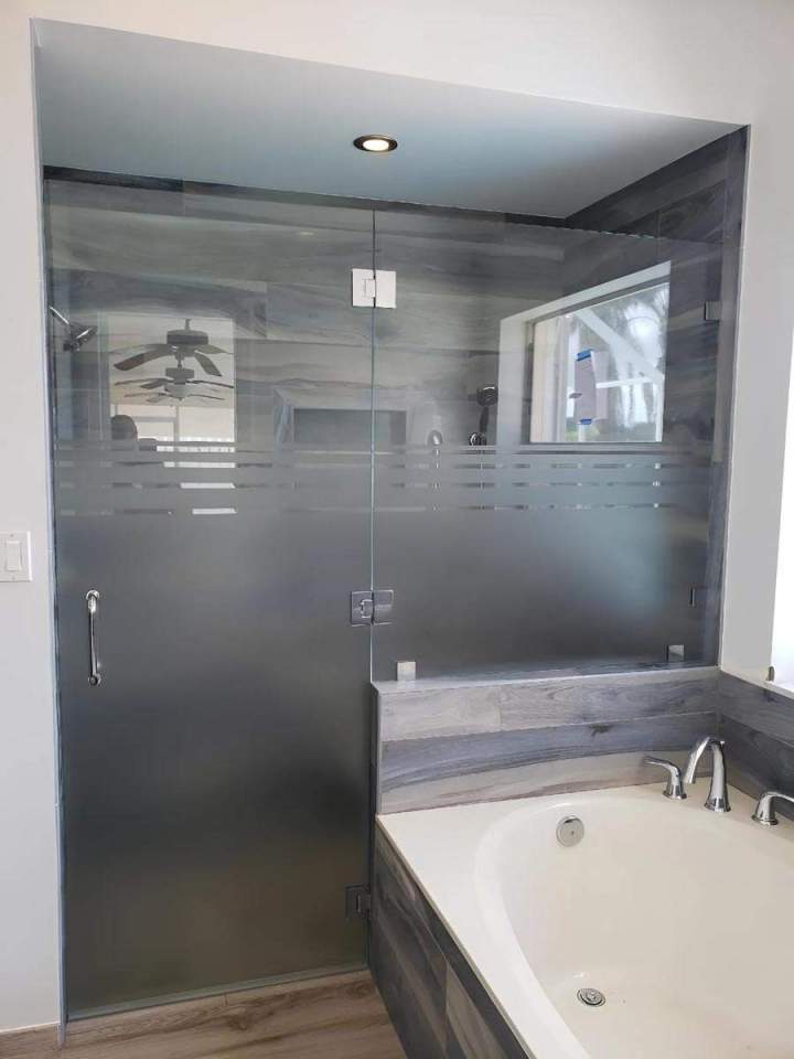 Glass enclosure - mirror South Florida