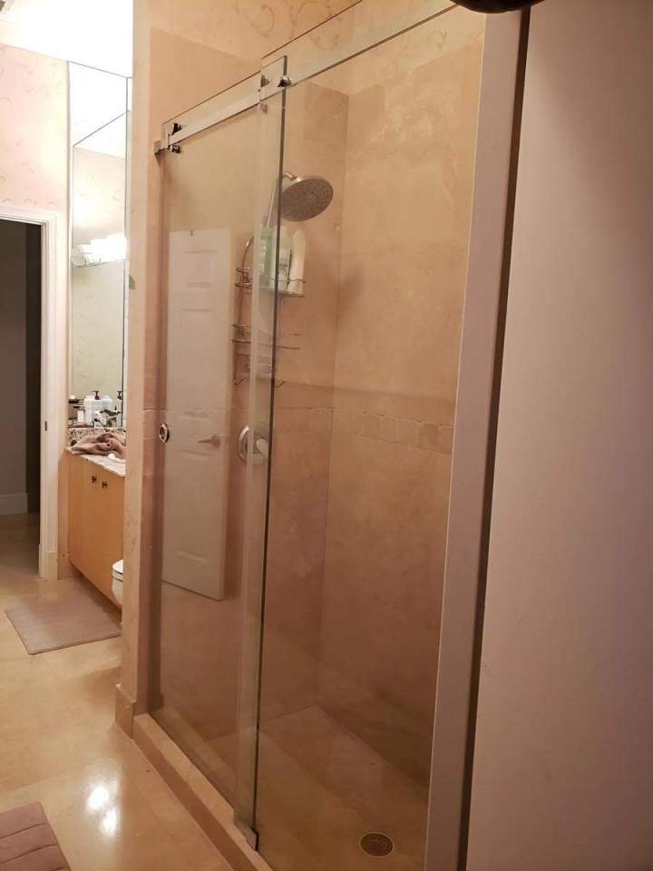 Glass enclosure - mirror South Florida